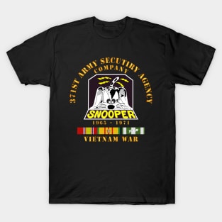 371st ASA Company - 1965 - 1971 w VN SVC T-Shirt